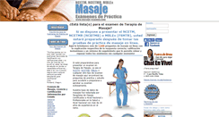 Desktop Screenshot of masaje-examen.com